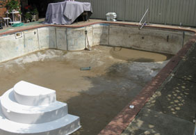 Concrete to Vinyl Pool